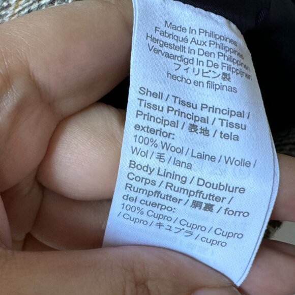 J. Crew Sommerset blazer in glen plaid English wool Size 8 - Picture 8 of 8